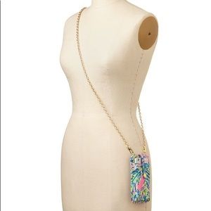 Lilly Pulitzer Phone Wallet in Palm Reader